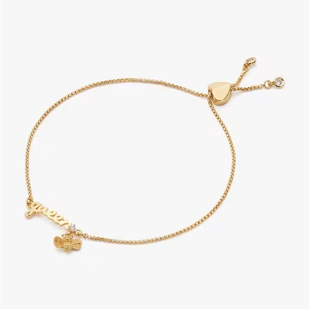KATE SPADE Love You, Mom Queen Bee Slider Bracelet